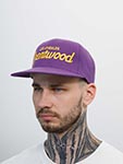 Бейсболка HOOD арт. 100-MWL001-CA001-CN Brentwood Laker, CA (фиолетовый)